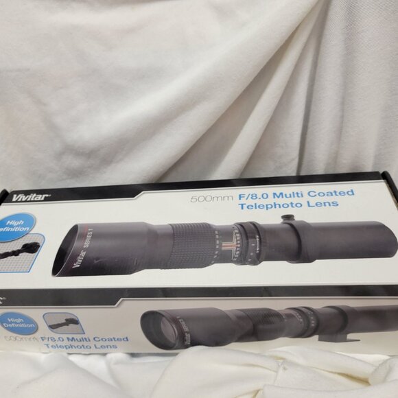 Vivatar 500mm F/8.0 Multi Coated Telephoto Lens